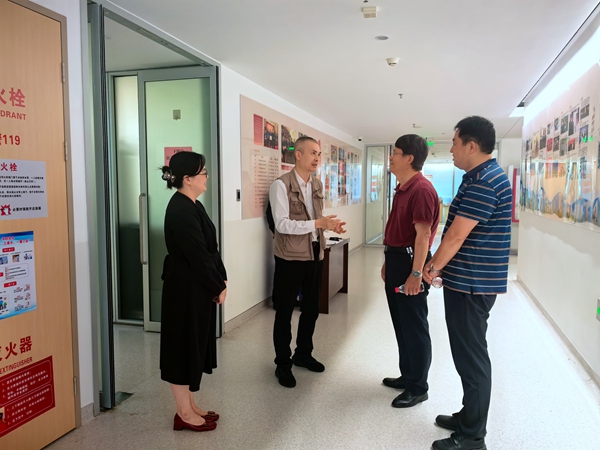 中山一院呼吸影像诊断专家到我院放射影像科进行交流指导