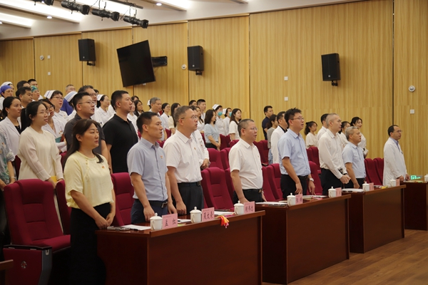 党性铸魂 德行润心 | 老虎机app举行庆祝中国共产党成立104周年大会暨第一期道德讲堂活动